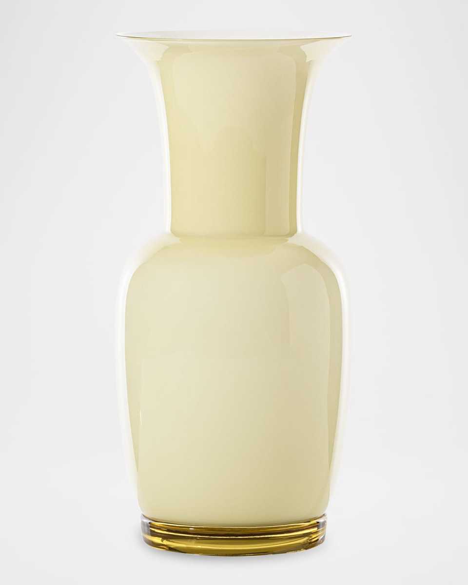 Venini Opalino Vase, 12"